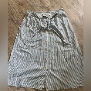 Madewell midi skirt. Size 6